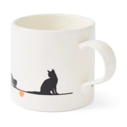 Portmeirion Mug Meirion Silhouette Cat Mug Hot