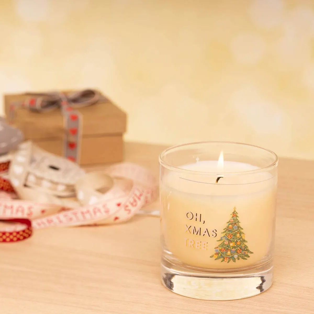 Oh Xmas Tree Medium Candle Online