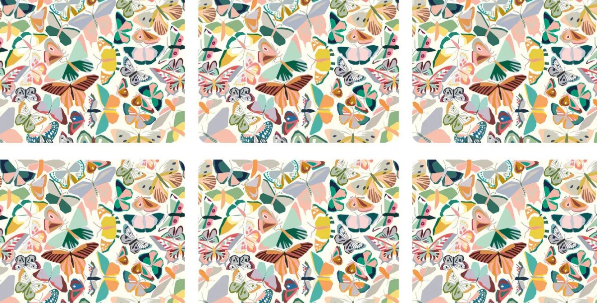 Pimpernel Papillon Set of 6 Placemats Best