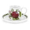 Portmeirion Pomona Apple Mocha Coffee Cup & Saucer Best