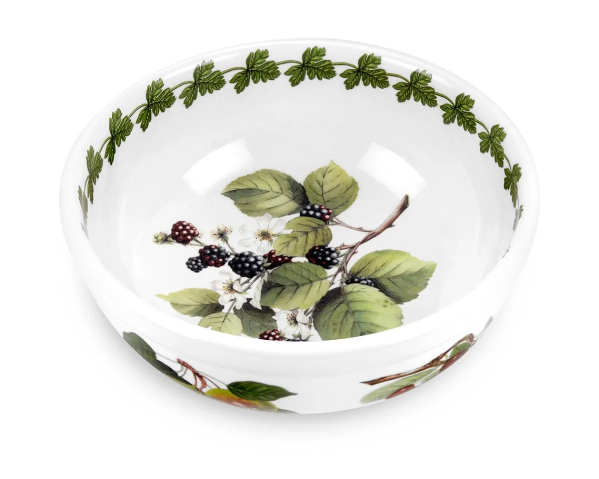 Portmeirion Pomona Blackberry Salad Bowl, 20cm New