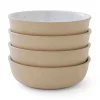 Portmeirion Minerals set of 4, Small Low Bowls, Moonstone Hot