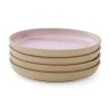 Portmeirion Minerals set of 4 Tea Plates, Rose Quartz Best