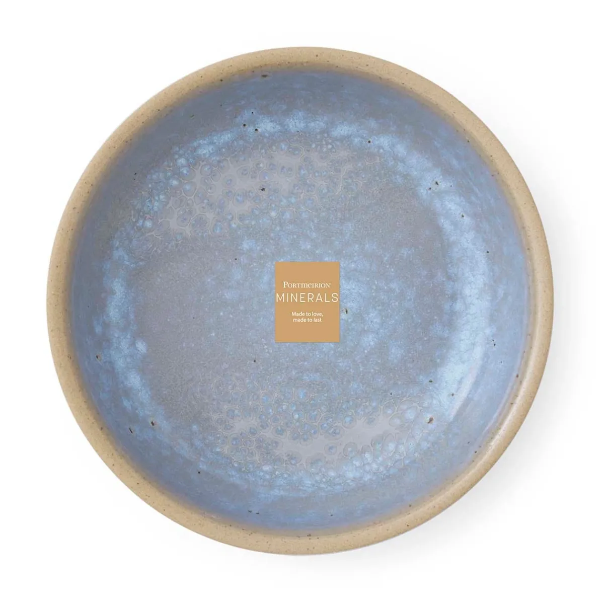 Portmeirion Minerals Small Low Bowl, Aquamarine Clearance