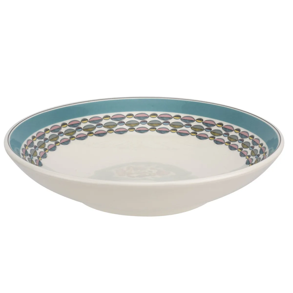 Portmeirion Westerly Turquoise 10 Inch Low Bowl Best