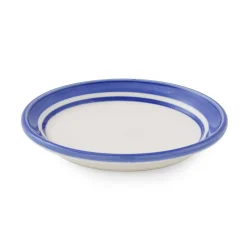 Portmeirion Potter's Stripe Bread Plate, Blue Outlet