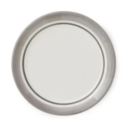 Portmeirion Potter's Stripe Bread Plate, Grey Sale