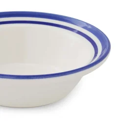 Portmeirion Potter's Stripe Oatmeal Bowl, Blue Outlet