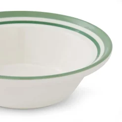 Portmeirion Potter's Stripe Oatmeal Bowl, Green Sale