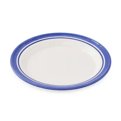 Portmeirion Potter's Stripe Set of 4 Bread Plates, Blue New