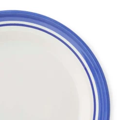 Portmeirion Potter's Stripe Set of 4 Side Plates, Blue Fashion