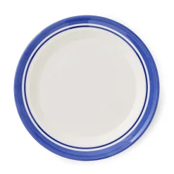 Portmeirion Potter's Stripe Set of 4 Side Plates, Blue Fashion