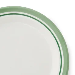 Portmeirion Potter's Stripe Set of 4 Side Plates, Green New