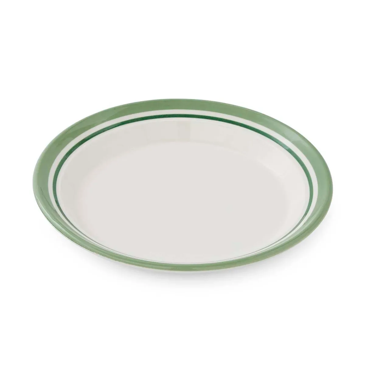 Portmeirion Potter's Stripe Side Plate, Green Sale