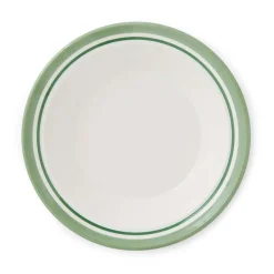 Portmeirion Potter's Stripe Soup Plate, Green Best