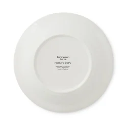 Portmeirion Potter's Stripe Soup Plate, Grey Hot