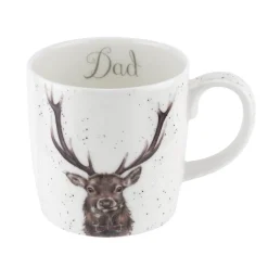 Portmeirion Royal Worcester Wrendale Designs Stag Large 14oz Mug Hot