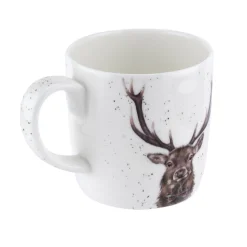 Portmeirion Royal Worcester Wrendale Designs Stag Large 14oz Mug Hot