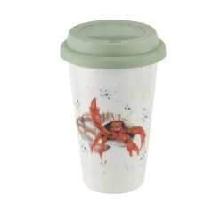 Portmeirion Royal Worcester Wrendale Designs Hermit Crab Travel Mug Discount