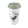 Portmeirion Royal Worcester Wrendale Designs Whale Travel Mug Clearance