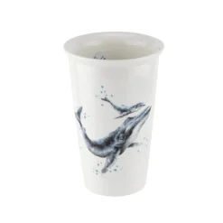 Portmeirion Royal Worcester Wrendale Designs Whale Travel Mug Clearance
