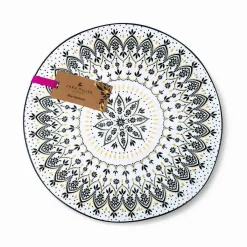 Portmeirion Sara Miller Artisanne Noir Medium Serving Bowl Clearance