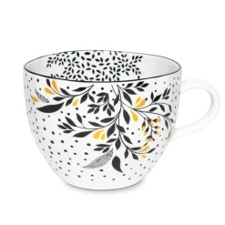 Portmeirion Sara Miller Artisanne Noir Mug, Bohemia Online