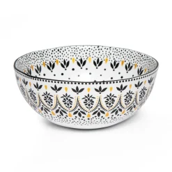 Portmeirion Sara Miller Artisanne Noir Set of 4 Cereal Bowls Discount