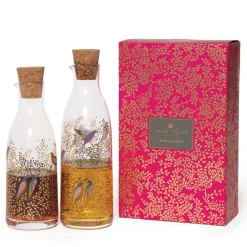 Portmeirion Sara Miller Chelsea Glass Oil & Vinegar Set Clearance