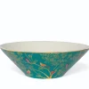 Portmeirion Sara Miller Chelsea Large Salad Bowl, Green Fashion