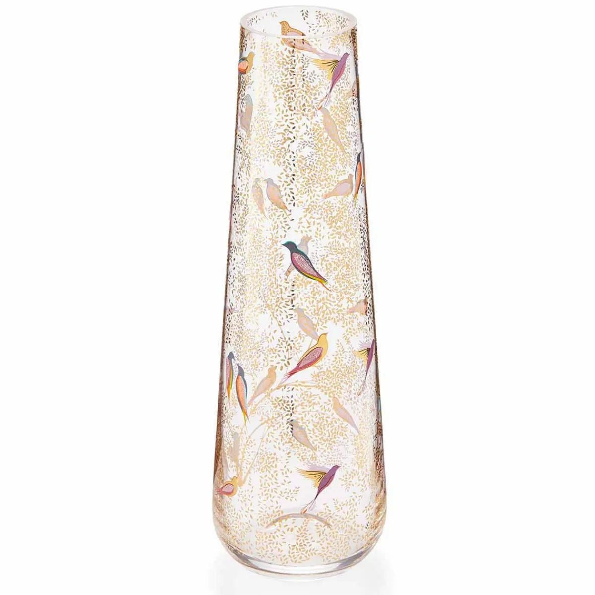 Portmeirion Sara Miller Chelsea Tall Glass Vase New