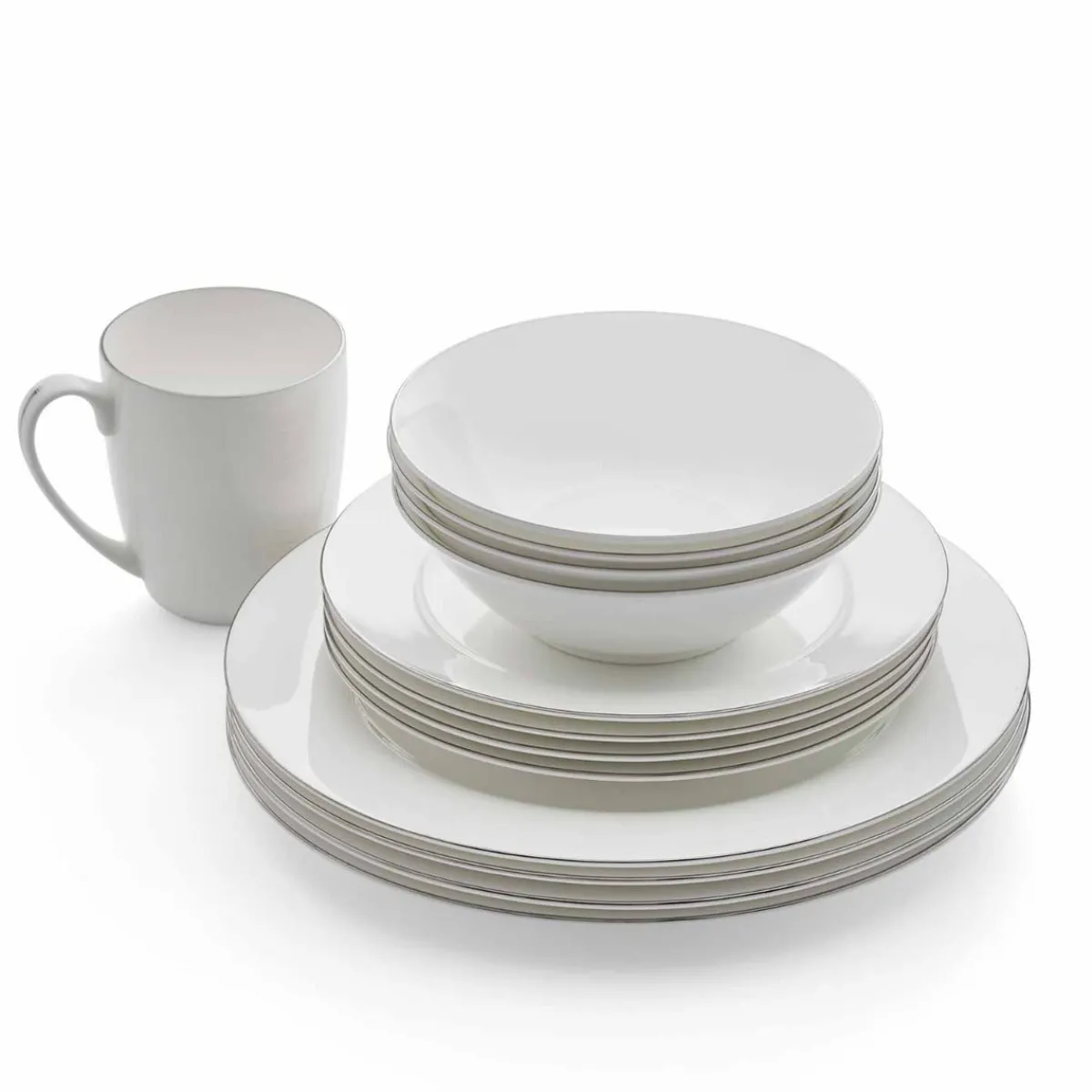 Royal Worcester Serendipity Platinum 16 Piece Dinner Set Online