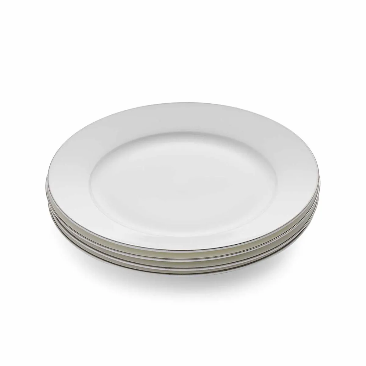 Royal Worcester Serendipity Platinum Set of 4 Side Plates Fashion