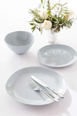 Portmeirion Sophie Conran Arbor 4 Salad Plates, Grey Sale