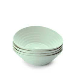Portmeirion Sophie Conran Celadon Set of 4 Cereal Bowls Hot
