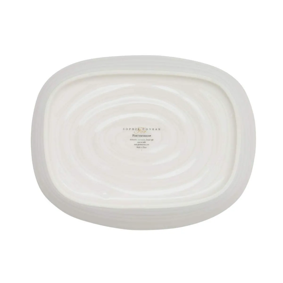 Portmeirion Sophie Conran Covered Butter Dish, White Sale