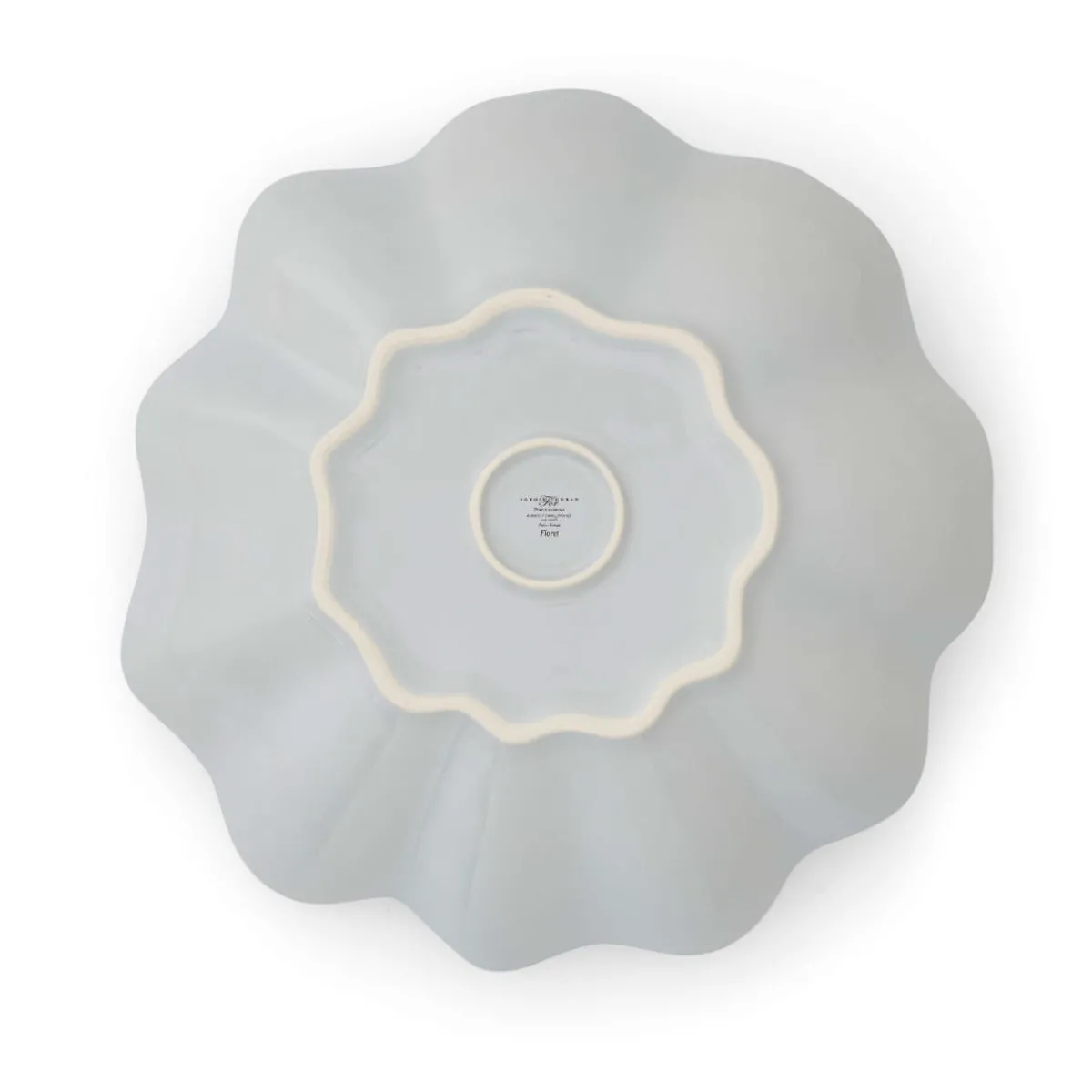 Portmeirion Sophie Conran Floret Large Serving Bowl, Grey Outlet