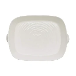 Portmeirion Sophie Conran Handled Roasting Dish, White Clearance