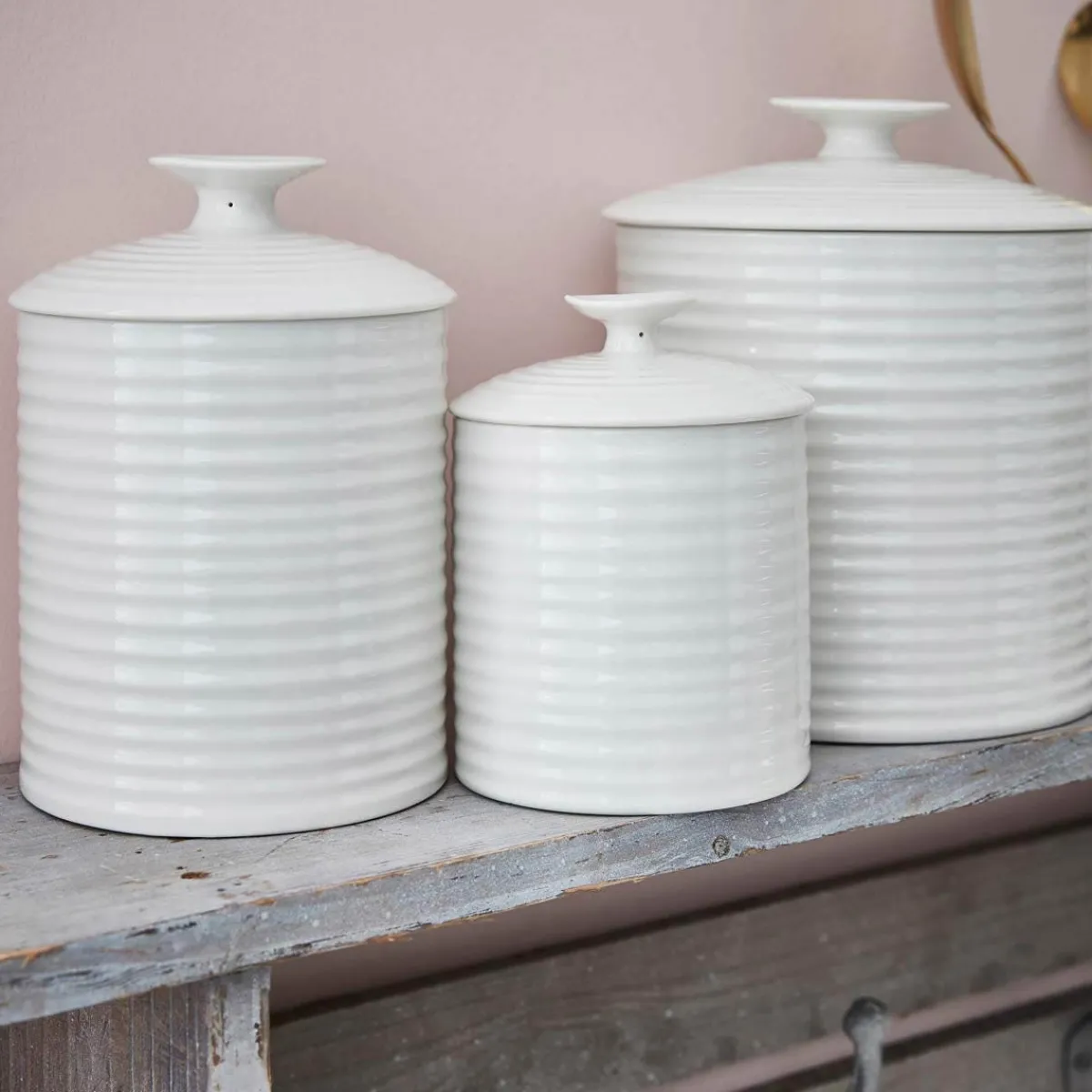 Portmeirion Sophie Conran Large Storage Jar, White Online