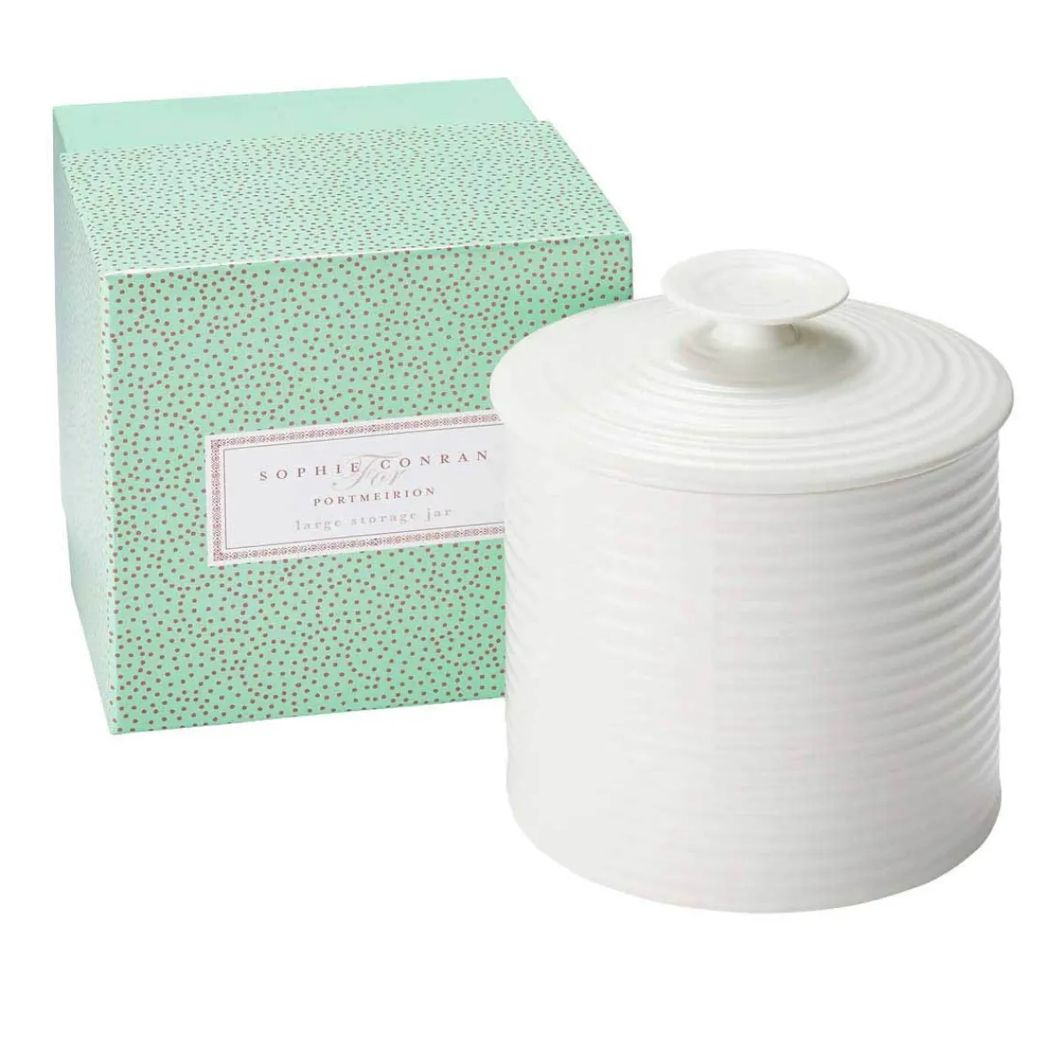Portmeirion Sophie Conran Large Storage Jar, White Online