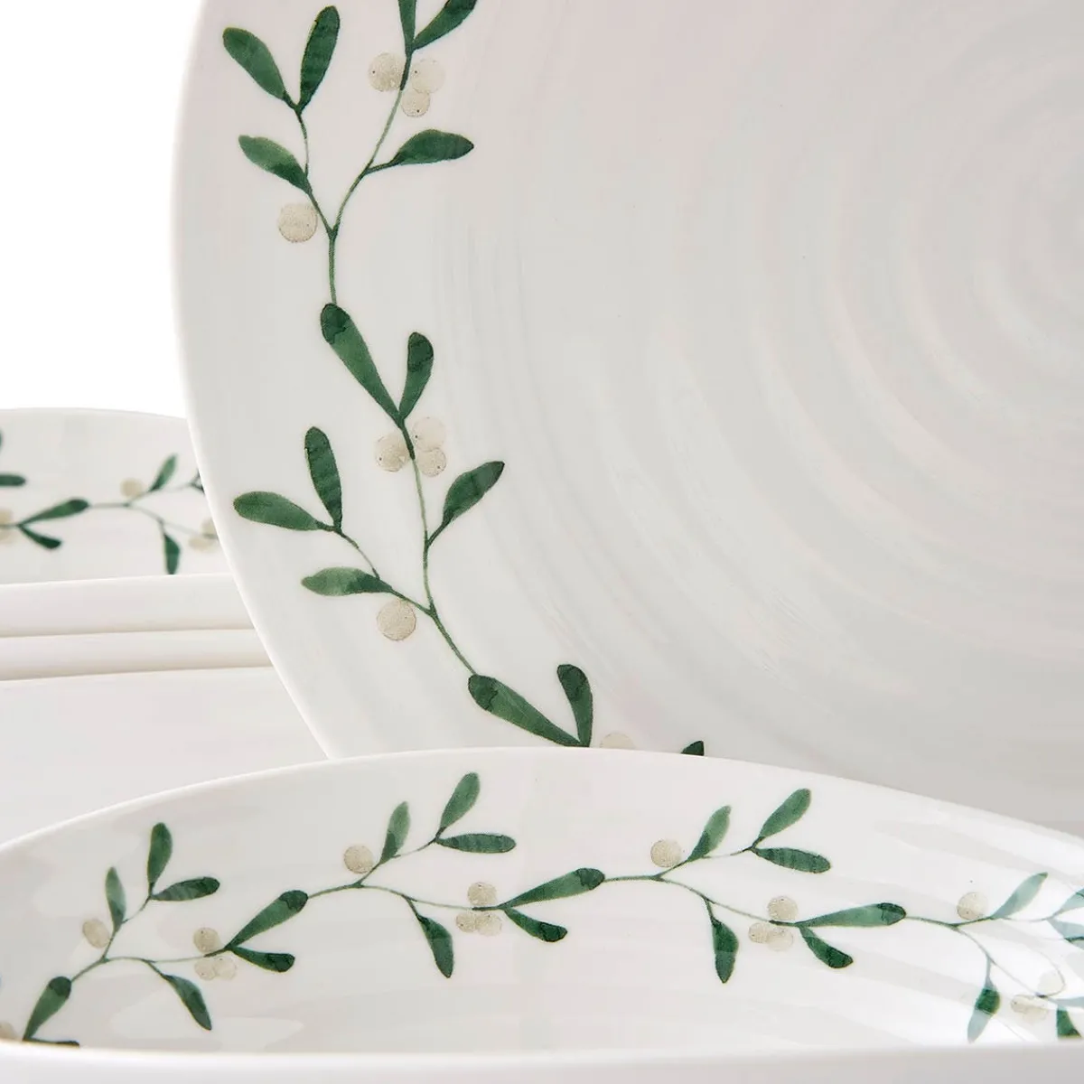 Portmeirion Sophie Conran Mistletoe 12 Piece Dinner Set Hot