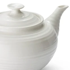Portmeirion Sophie Conran 2 Pint Teapot, White Fashion