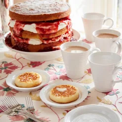 Portmeirion Sophie Conran Set of 4 15cm Side Plates White Discount