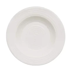 Portmeirion Sophie Conran Set of 4 Rimmed Soup Plates, White Best