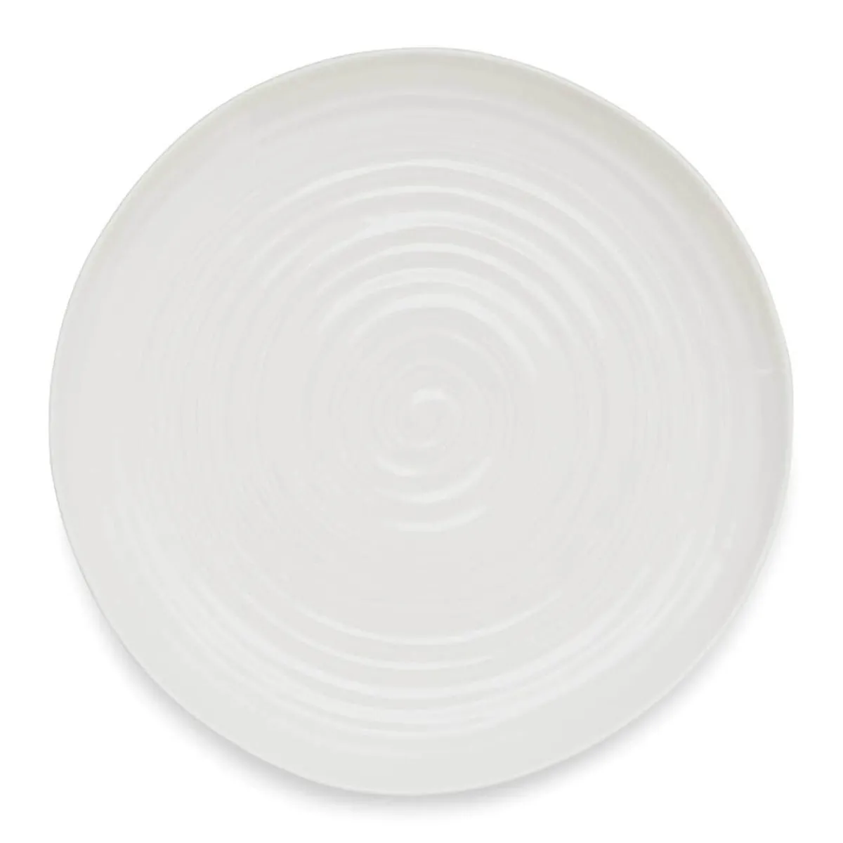 Portmeirion Sophie Conran Small Footed Cake Plate, White Clearance