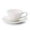 Portmeirion Sophie Conran Teacup & Saucer, White Best