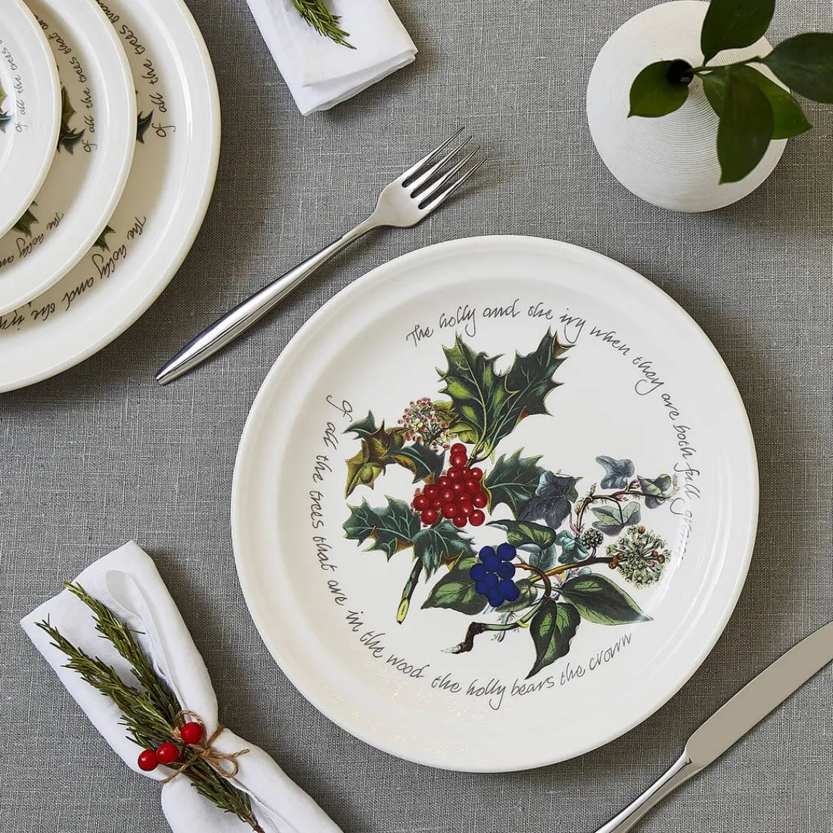 Portmeirion The Holly and the Ivy Dinner Plate Sale