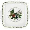 Portmeirion The Holly and the Ivy Square Cake Plate Best