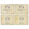 Pimpernel Vin de France Set of 4 Large Placemats Best