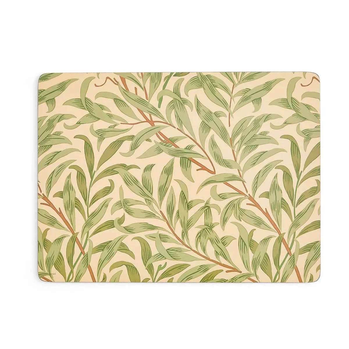 Pimpernel Willow Bough Set of 4 Placemats, Green Best